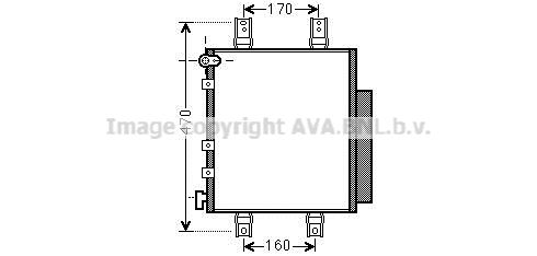 AVA QUALITY COOLING kondensatorius, oro kondicionierius DU5063D